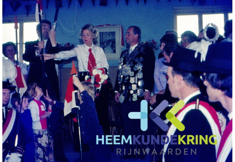 1972 Eendracht Maakt Macht Lobith Koningspaar EMM Lobith Arthur Wilde en W.J.M. Wilde -Reijers Coll HKR. (11)